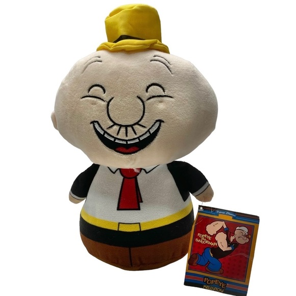 KELLYTOY “Wimpy” From Popeye Plush Stuffed Doll, NWT - Picture 1 of 10